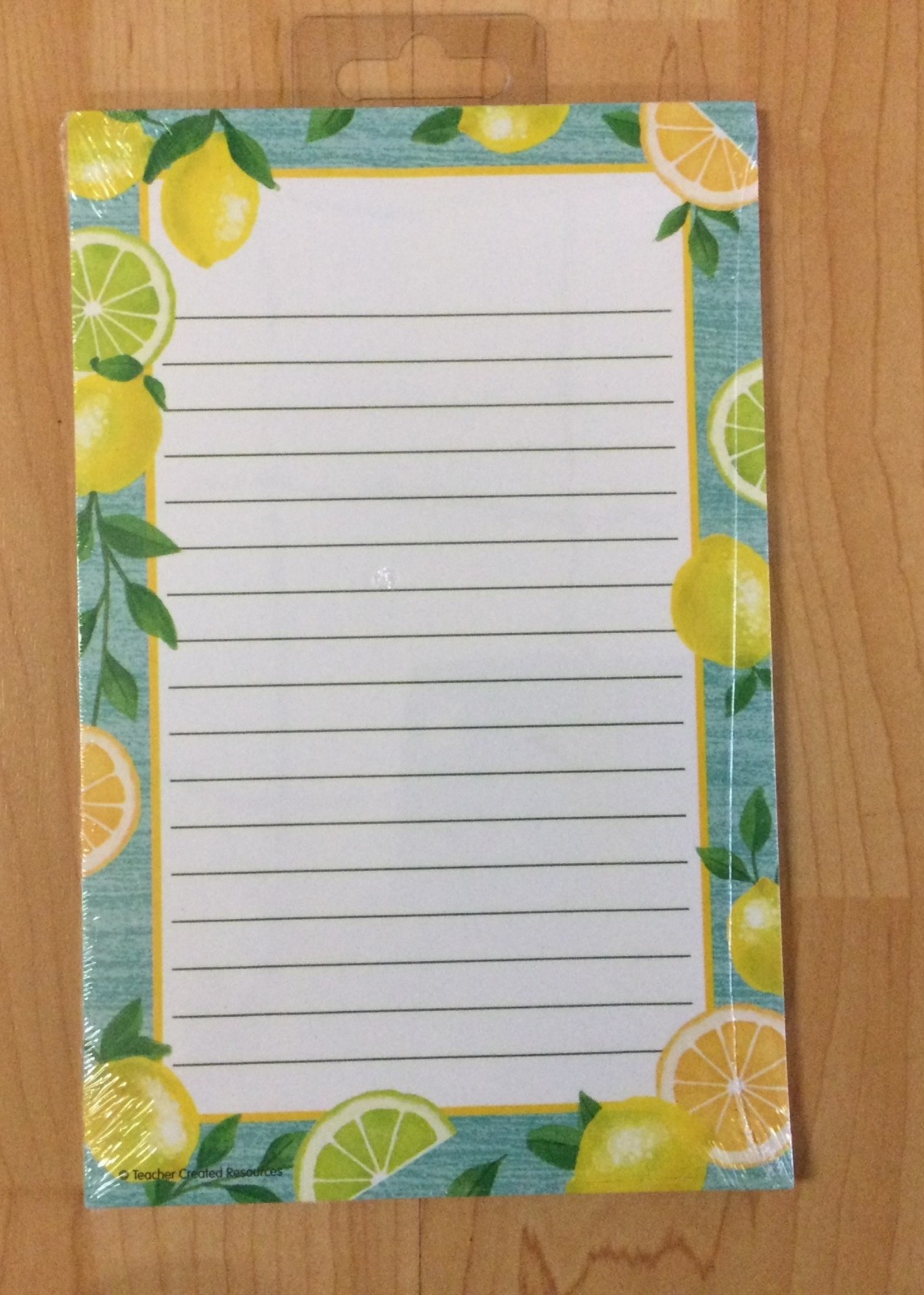 Lemon Zest Notepad