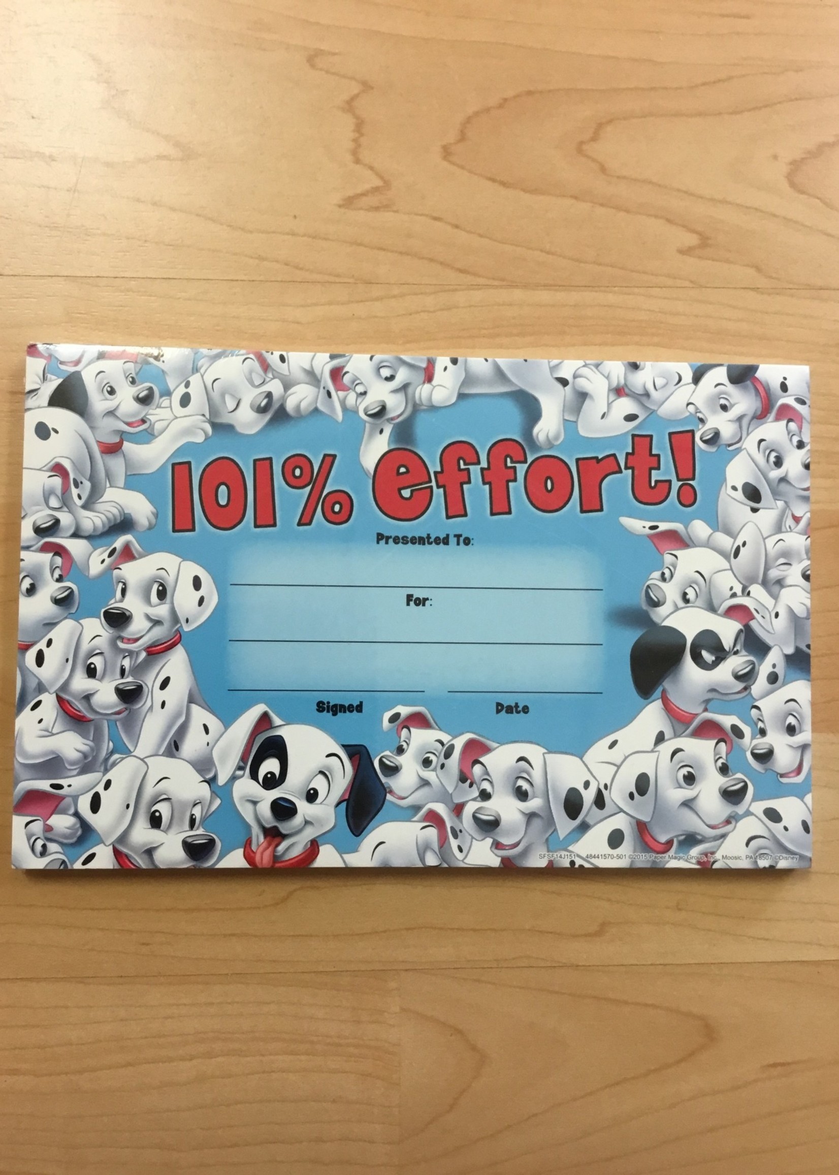 101% Effort 101 Dalmations Awards 36pk
