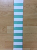 Schoolgirl Style Simply Stylish Turquoise Stripe Border