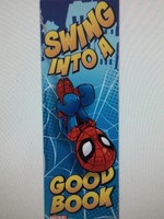 Marvel Spiderman Swing Into a Good Book Bookmark