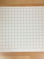 Graphing Grid XL Wipe-Off Chart