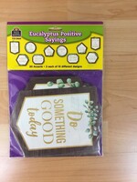 Eucalyptus Positive Saying Cutouts 30pc