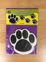 Black Paw Prints Cutouts 30pc