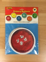Pete the Cat Groovy Buttons Cutouts 36pc
