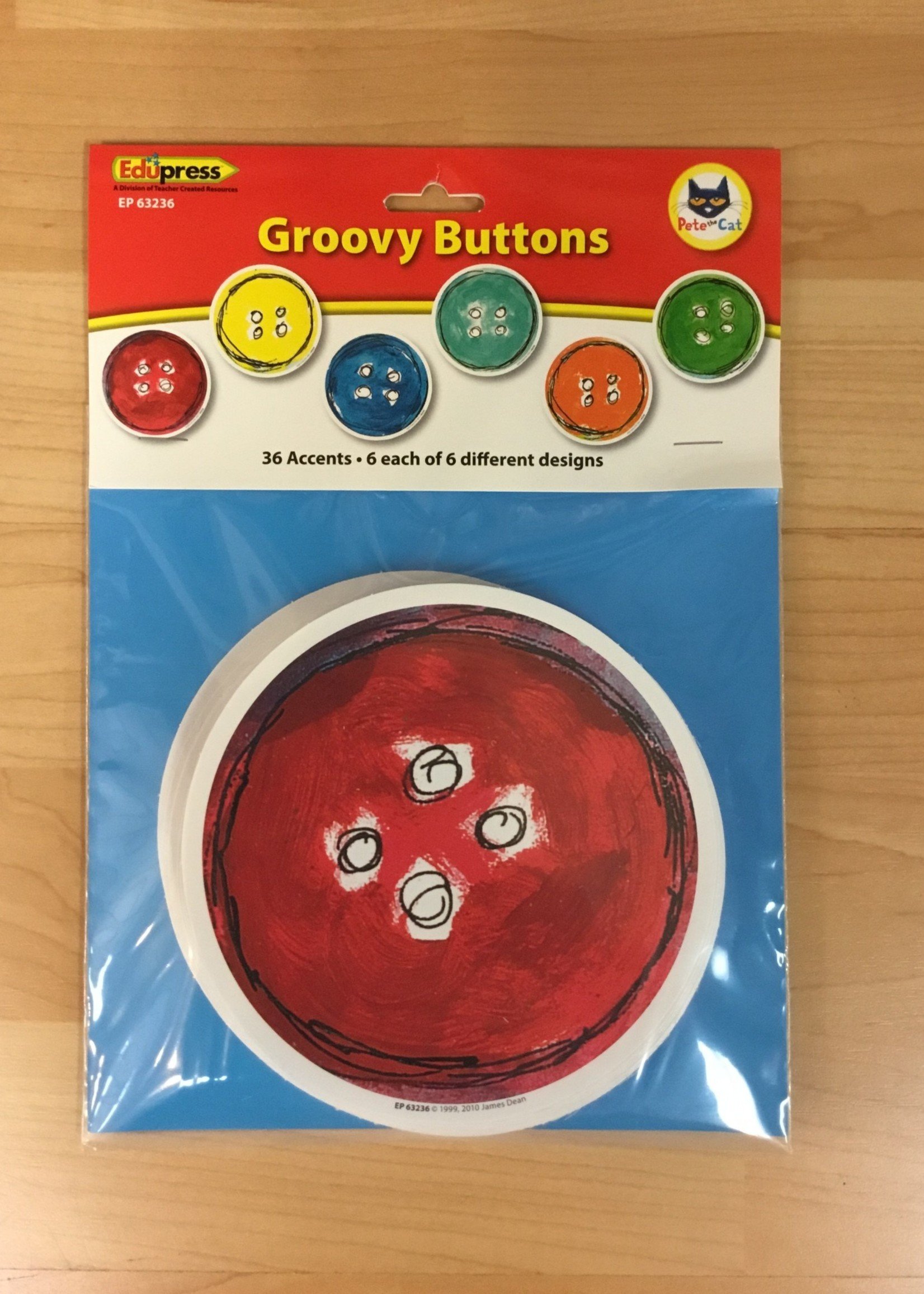 Pete the Cat Groovy Buttons School Spot