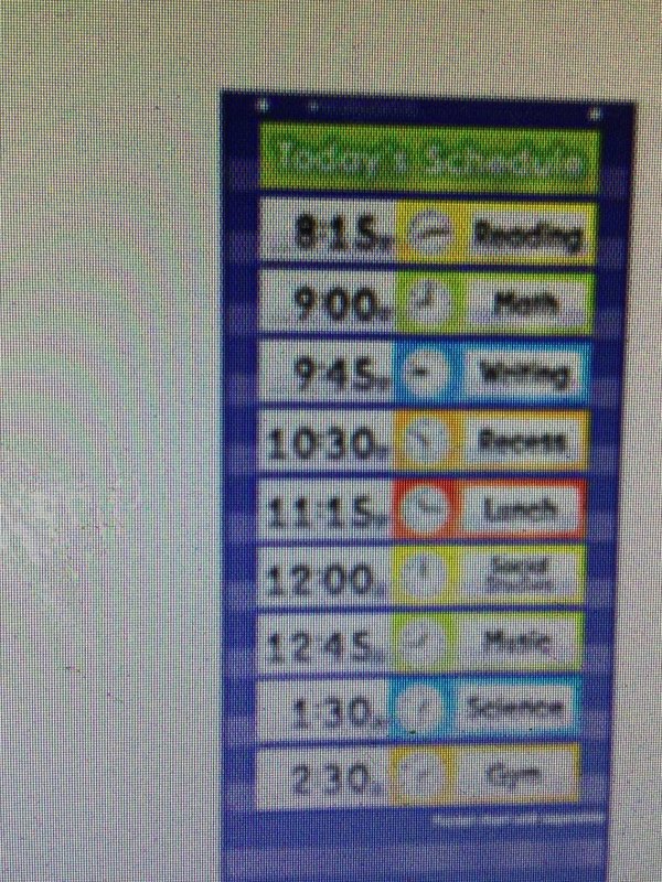 POCKET CHART INSERTS School Spot