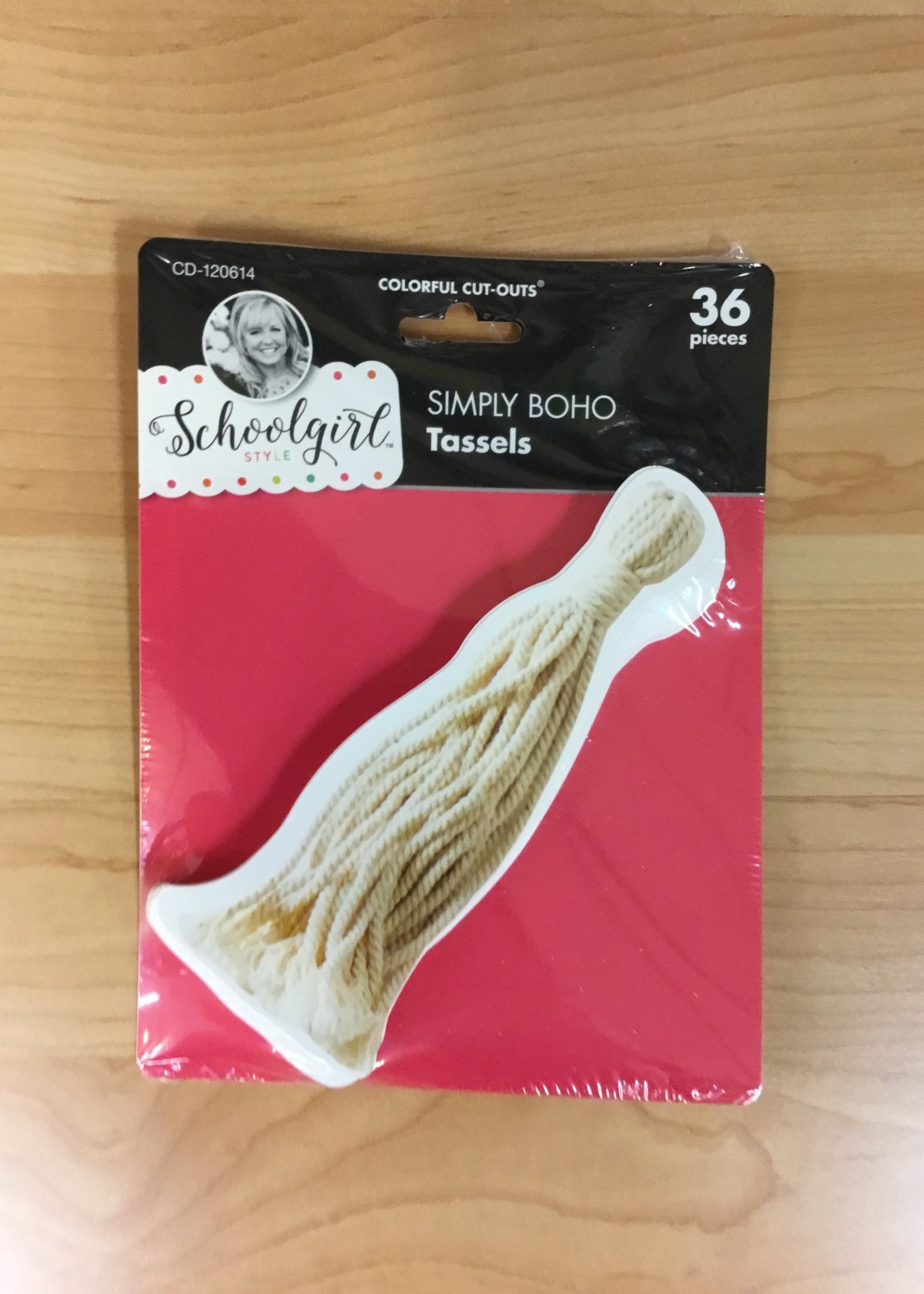 Schoolgirl Style Simply Boho Tassels Cutouts 36pc