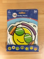 Kind Vibes Smiley Faces Cutouts 36pc