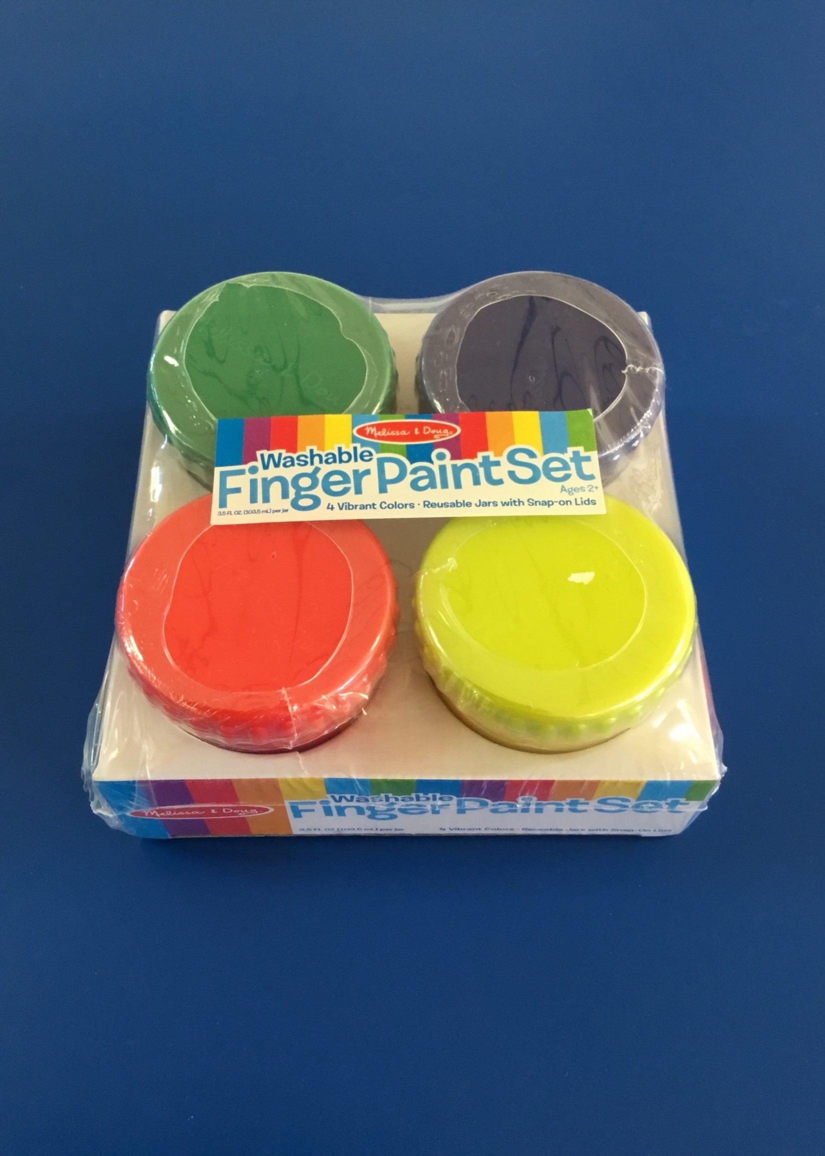 Washable Finger Paint Set (4)
