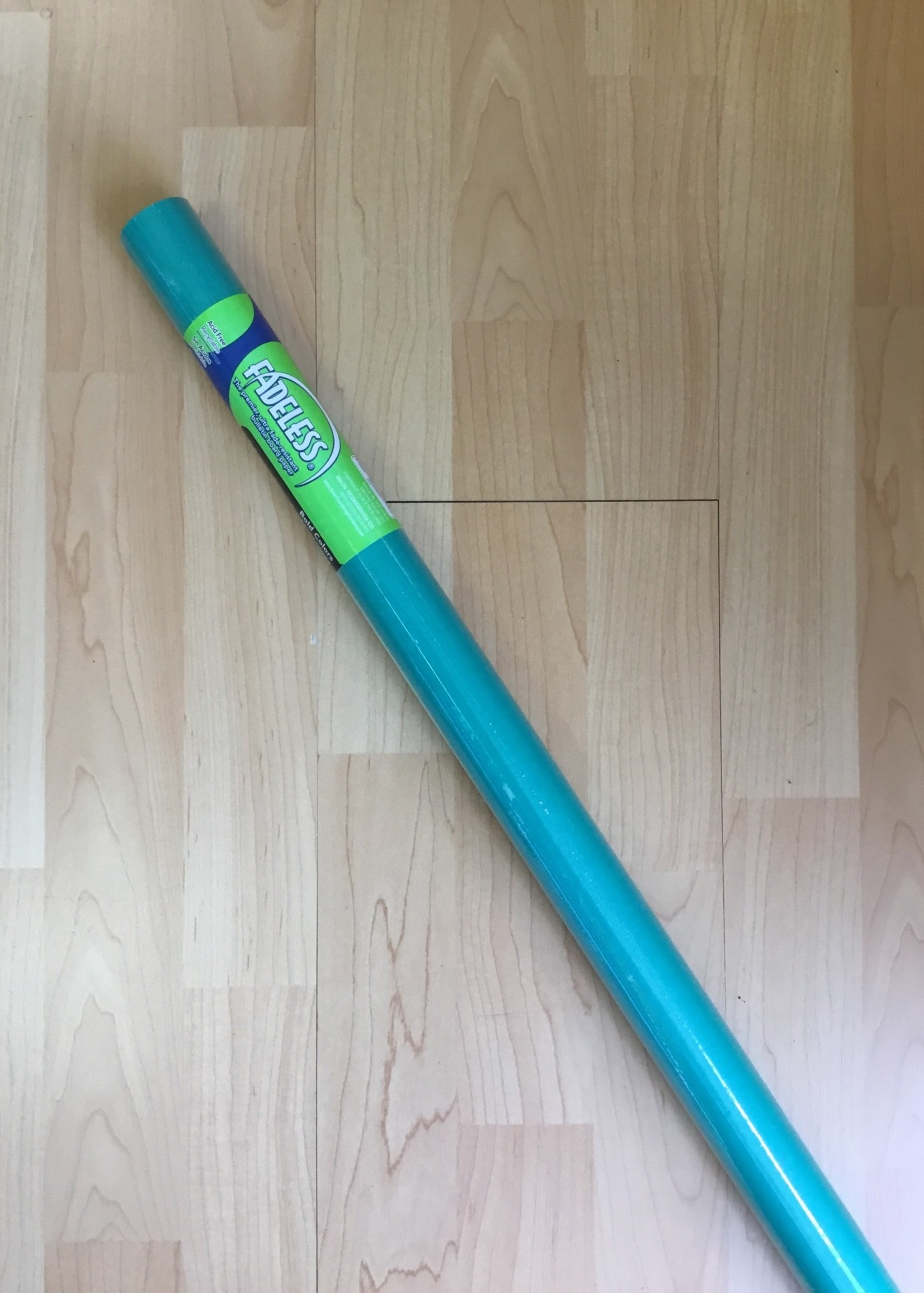 Teal Fadeless Bulletin Board Paper 4' x 12'