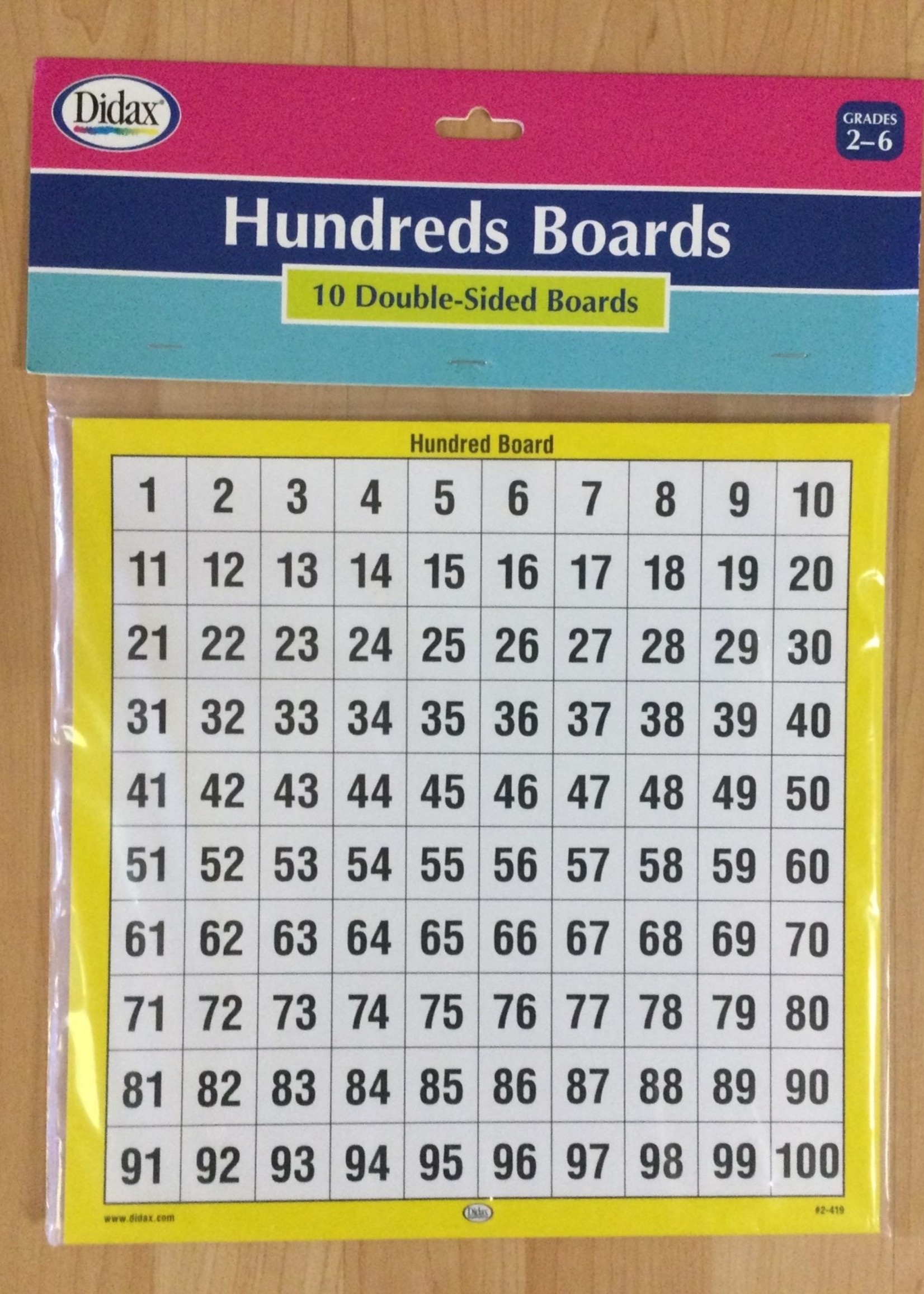 Hundreds Boards 10 Pack