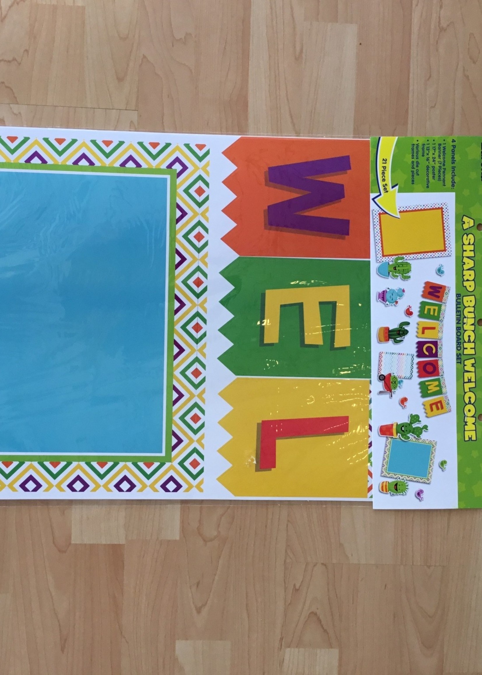 A Sharp Bunch Welcome Bulletin Board Set