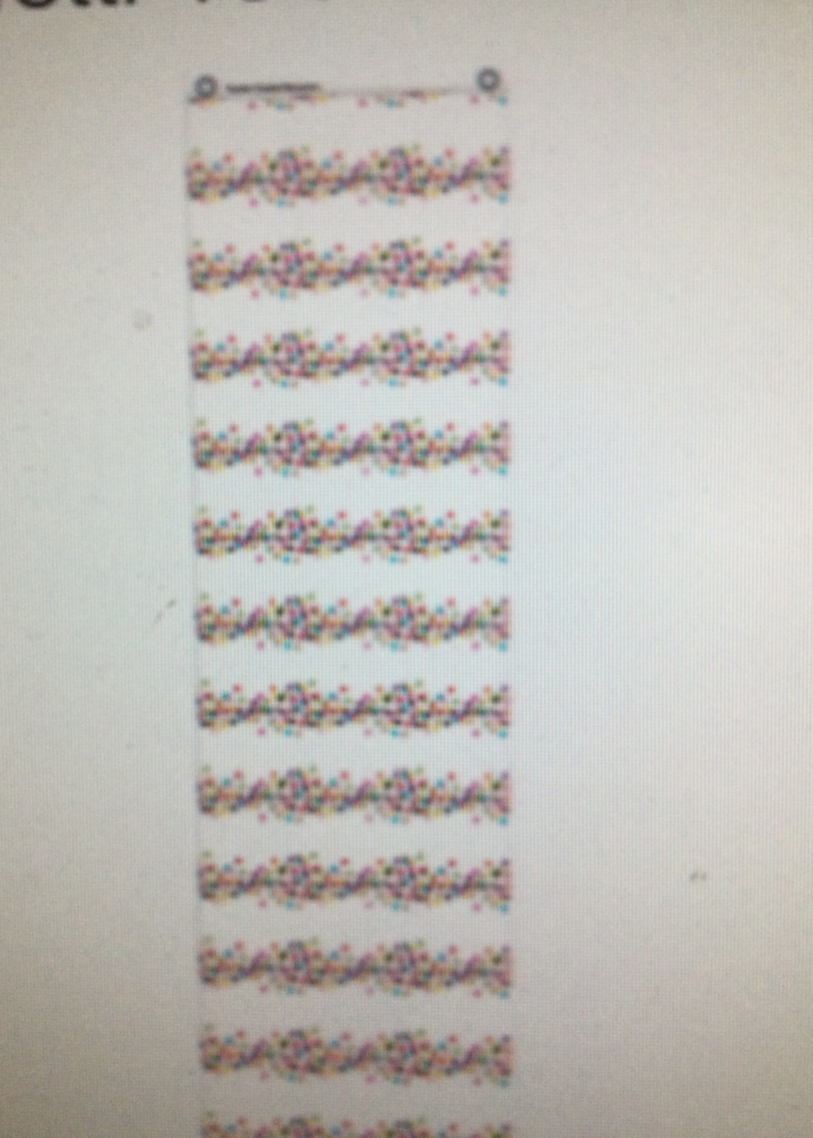 Confetti 10 pocket File Storage Pocket Chart