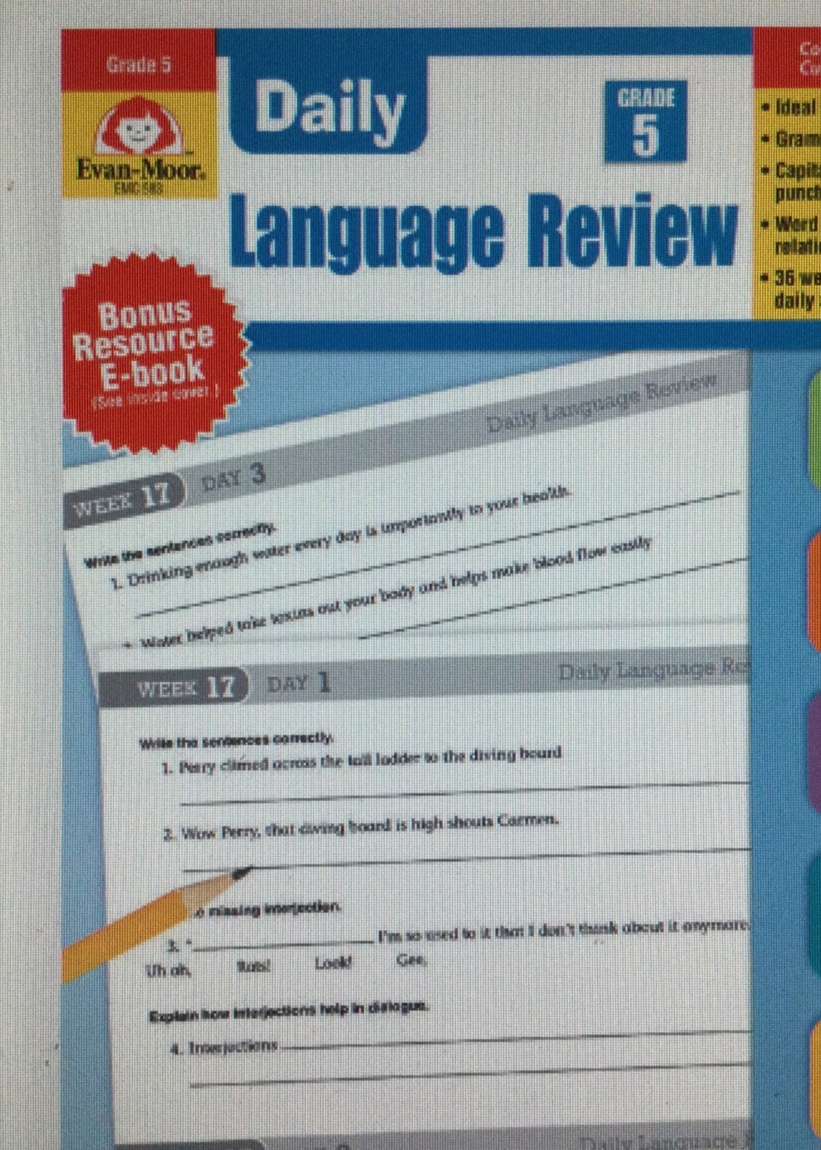 Daily Language Review Gr.5