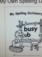 My Spelling Dictionary 32p