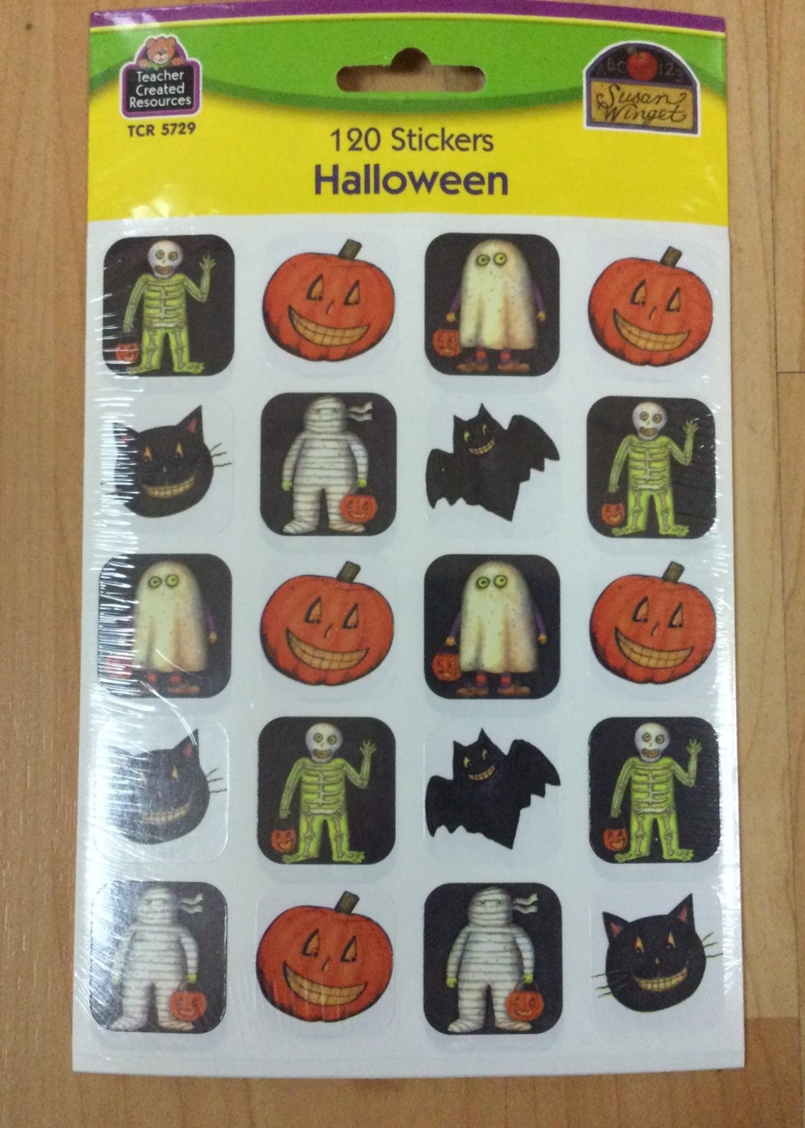 Susan Wingert Halloween Sticker 120pc
