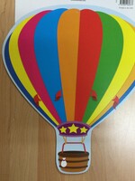 Hot Air Balloon 2-sided Decor