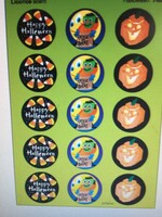 Licorice Halloween Stinky Stickers