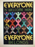 Everyone Is Welcome Here Poster