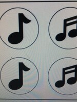 Music Mini Incentive Stickers 864pk