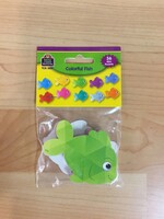 Colorful Fish Mini Cutouts 36pc