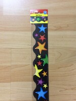 Gel Stars Scalloped Border 39'