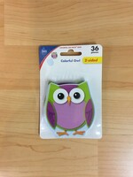 Colorful Owl Mini Cutouts 36pc