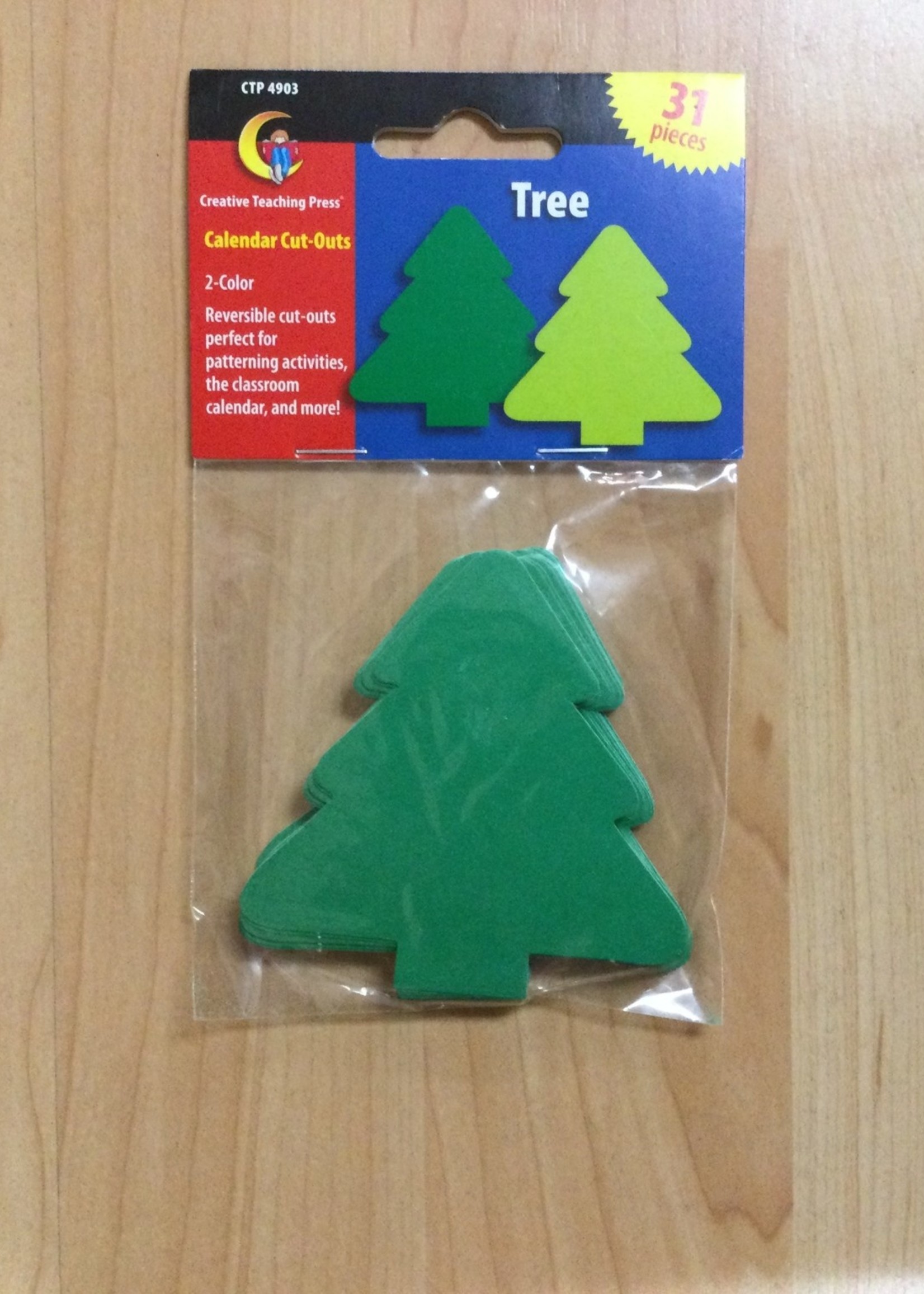 Tree Calendar Cutouts