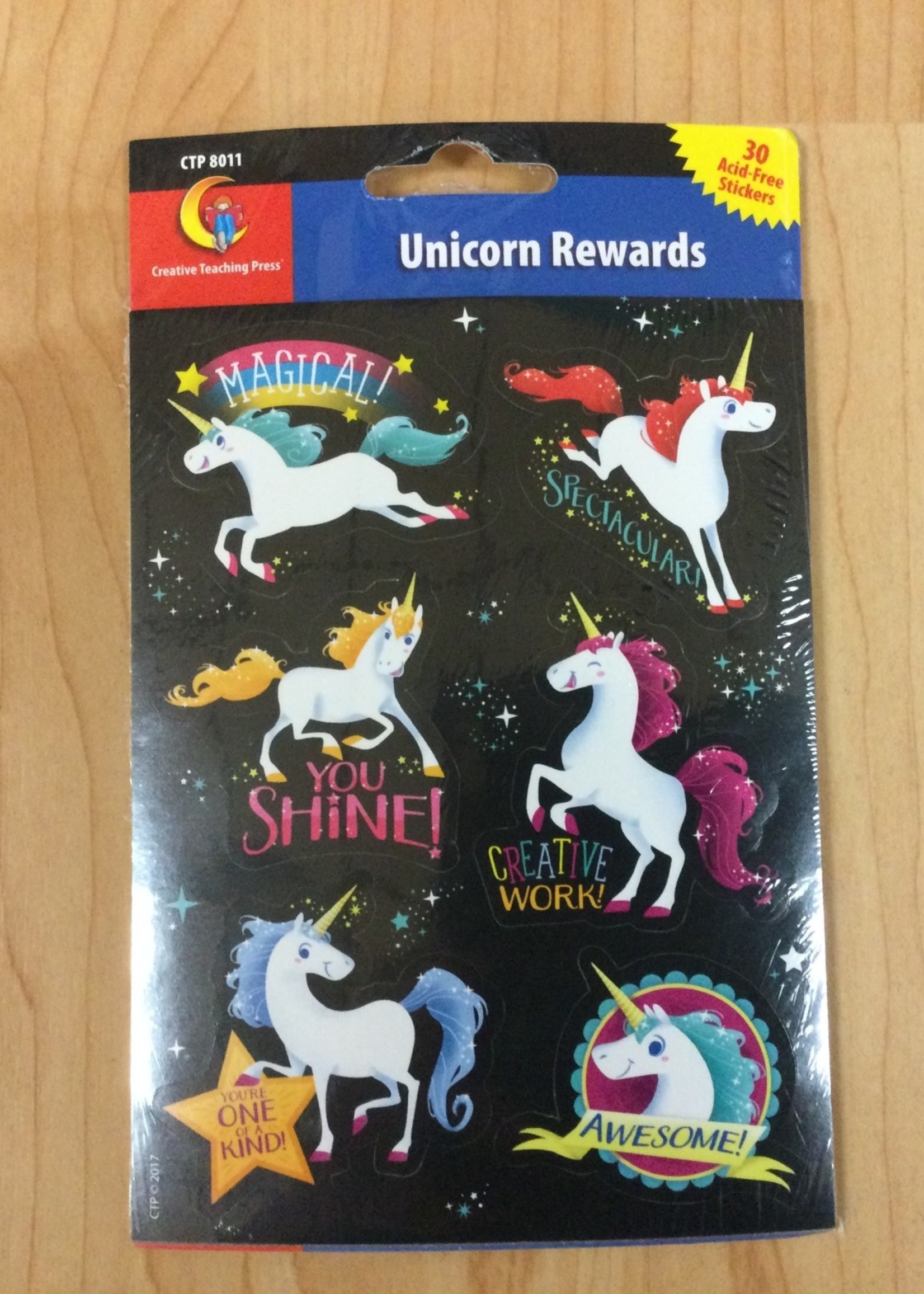 Unicorn Reward Stickers 30pc