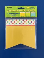 A Sharp Bunch Flags Cutouts 36pc