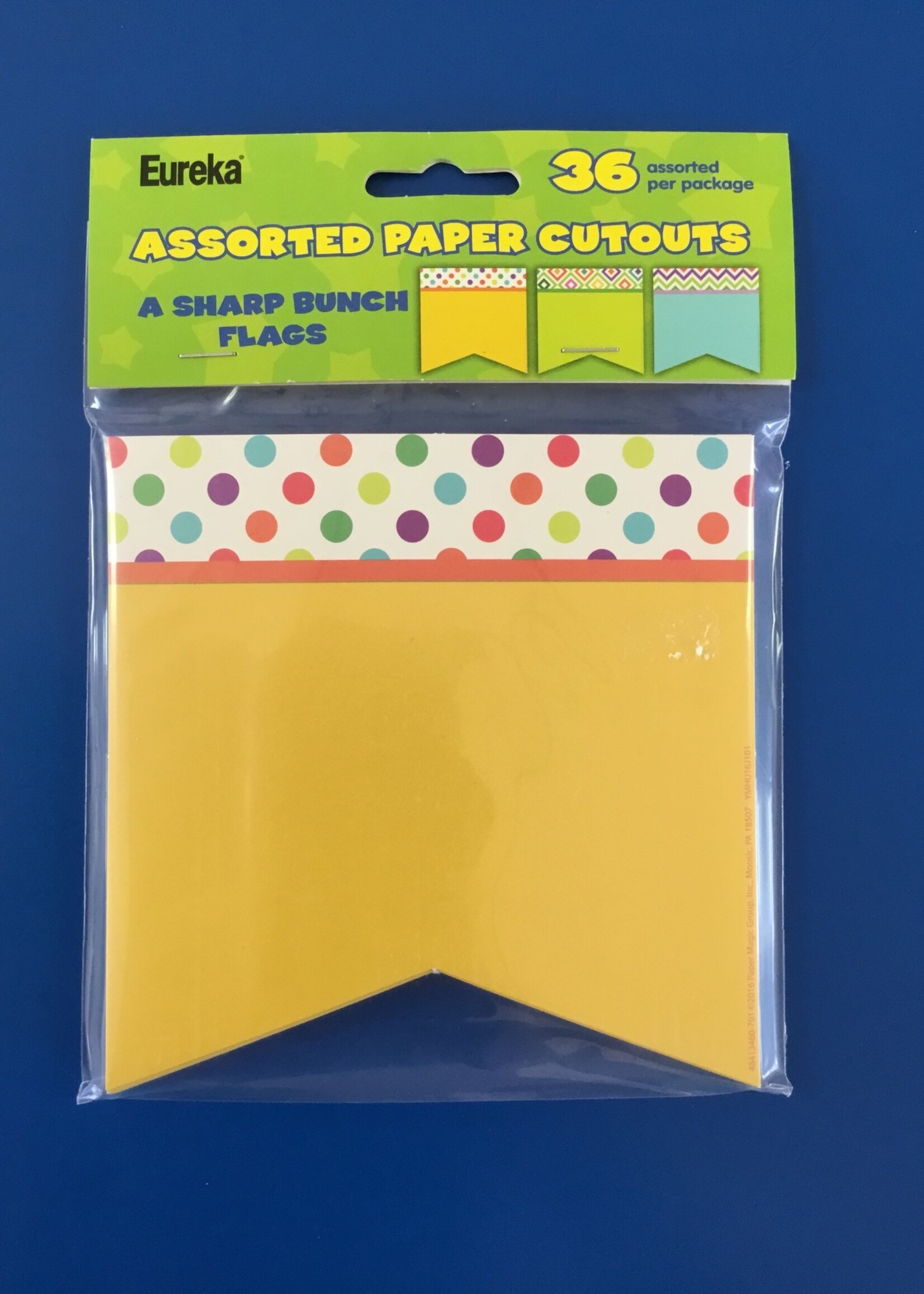 A Sharp Bunch Flags Cutouts 36pc