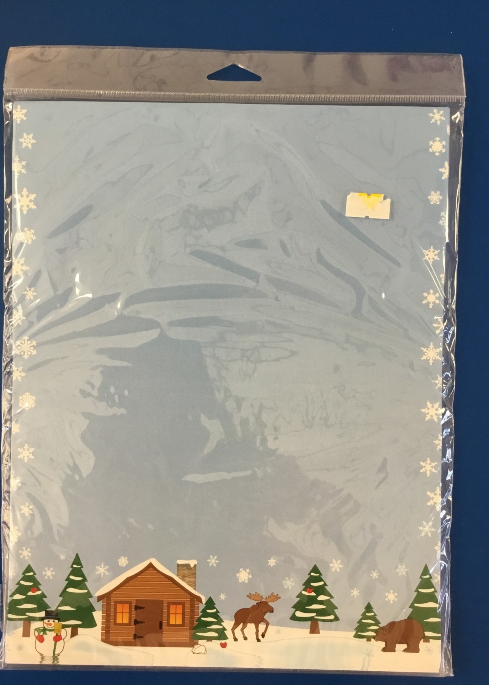 Winter Cabin Computer Paper 50 sheets
