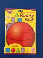 3D Shapes Cutouts 36pc