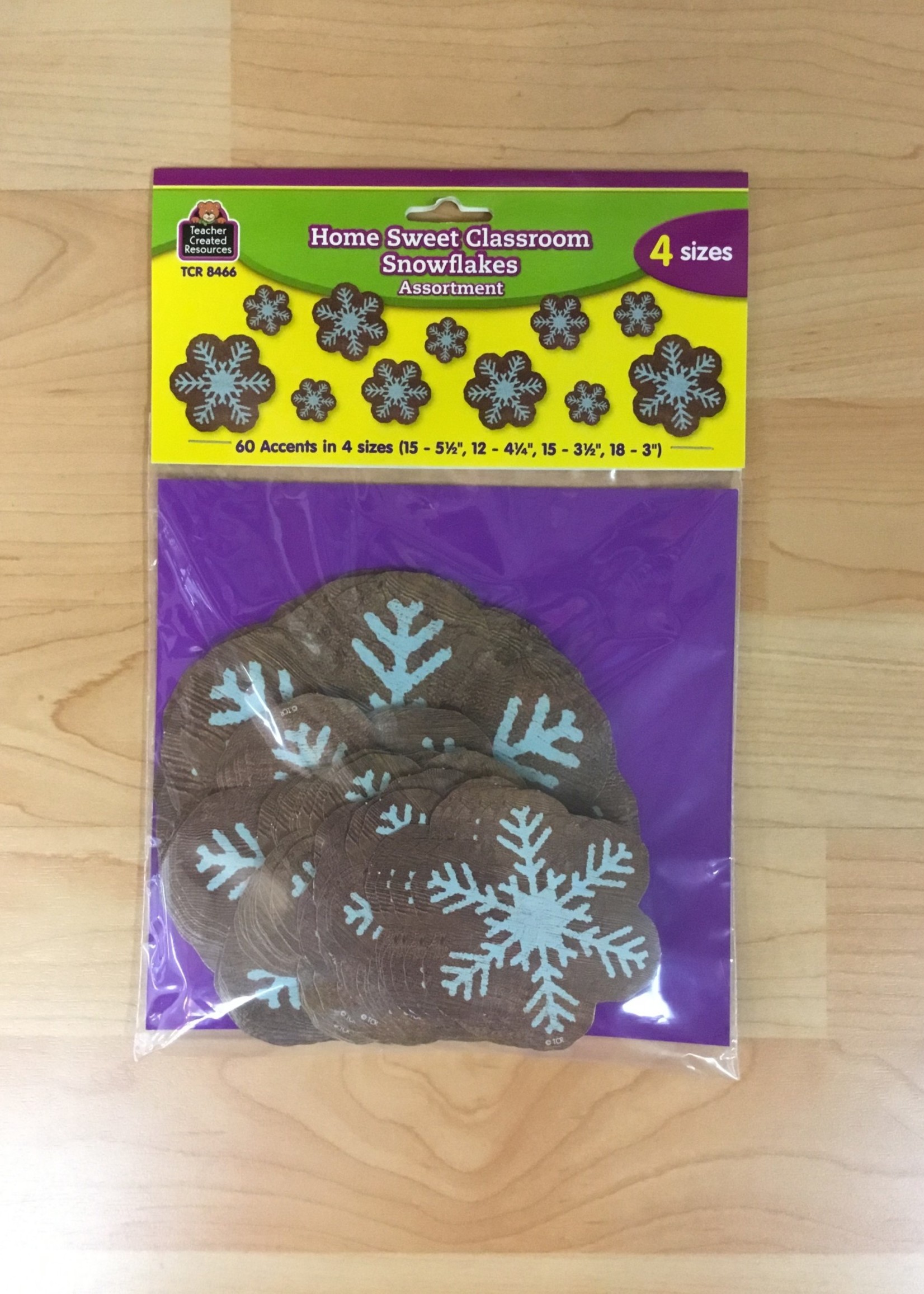 Home Sweet Classroom Snowflakes Cutouts