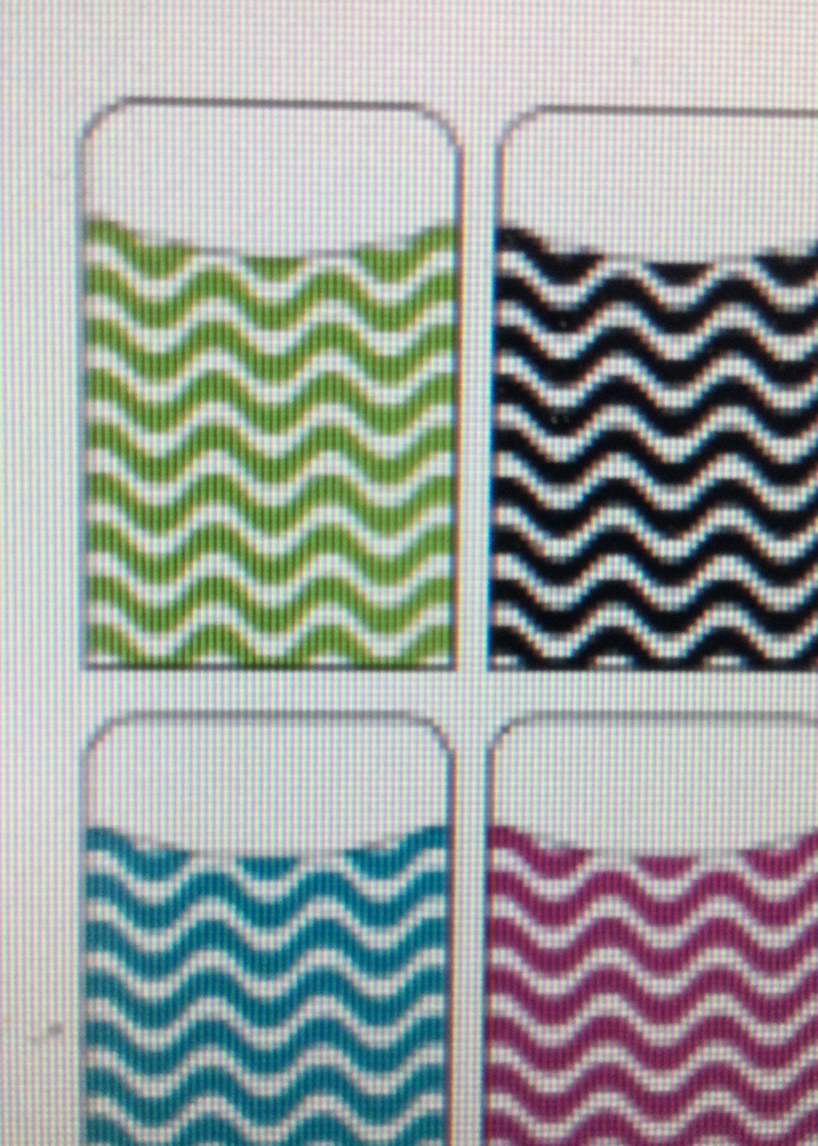 Wavy Library Pockets Variety