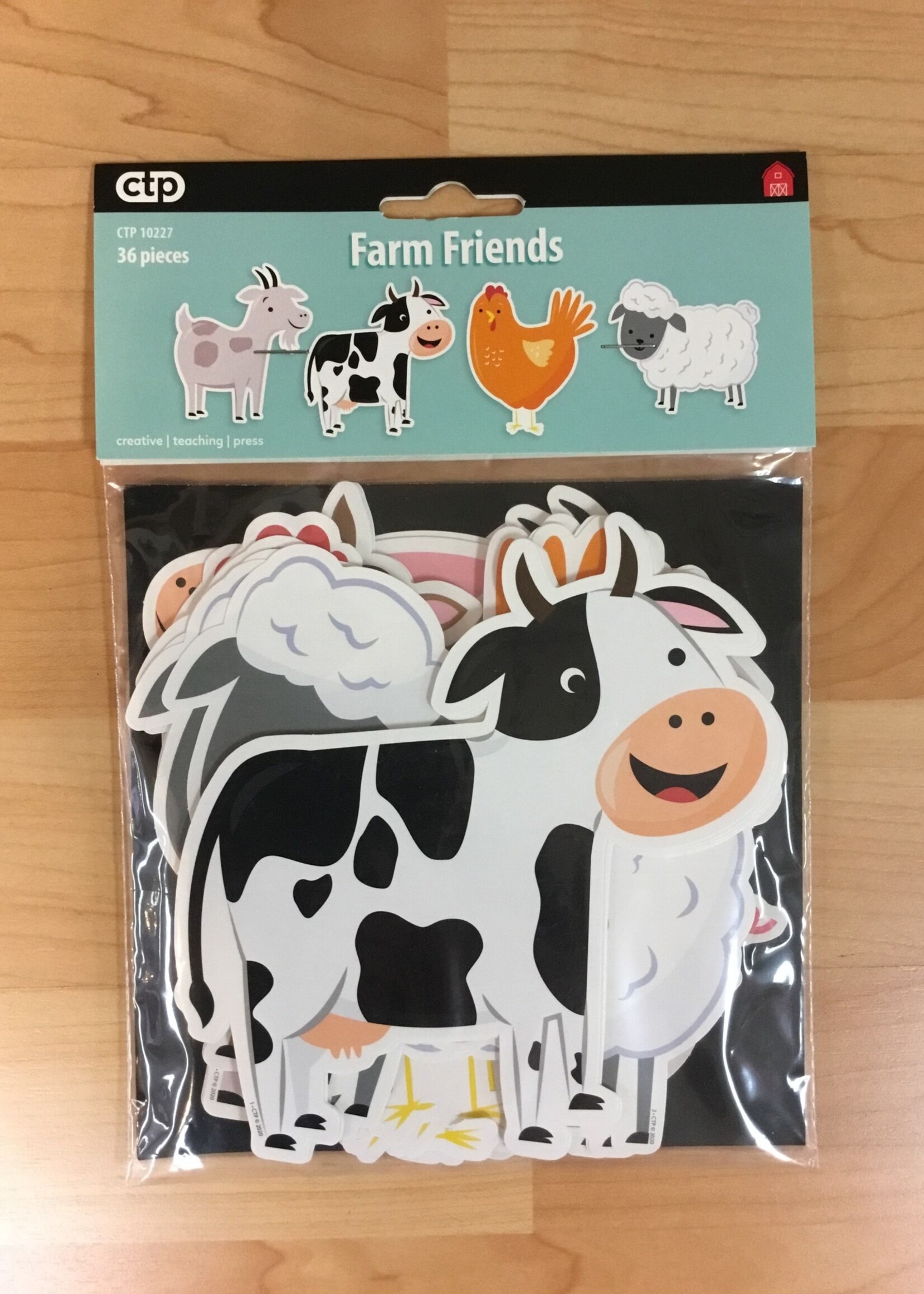Farm Friends Cutouts 36pc