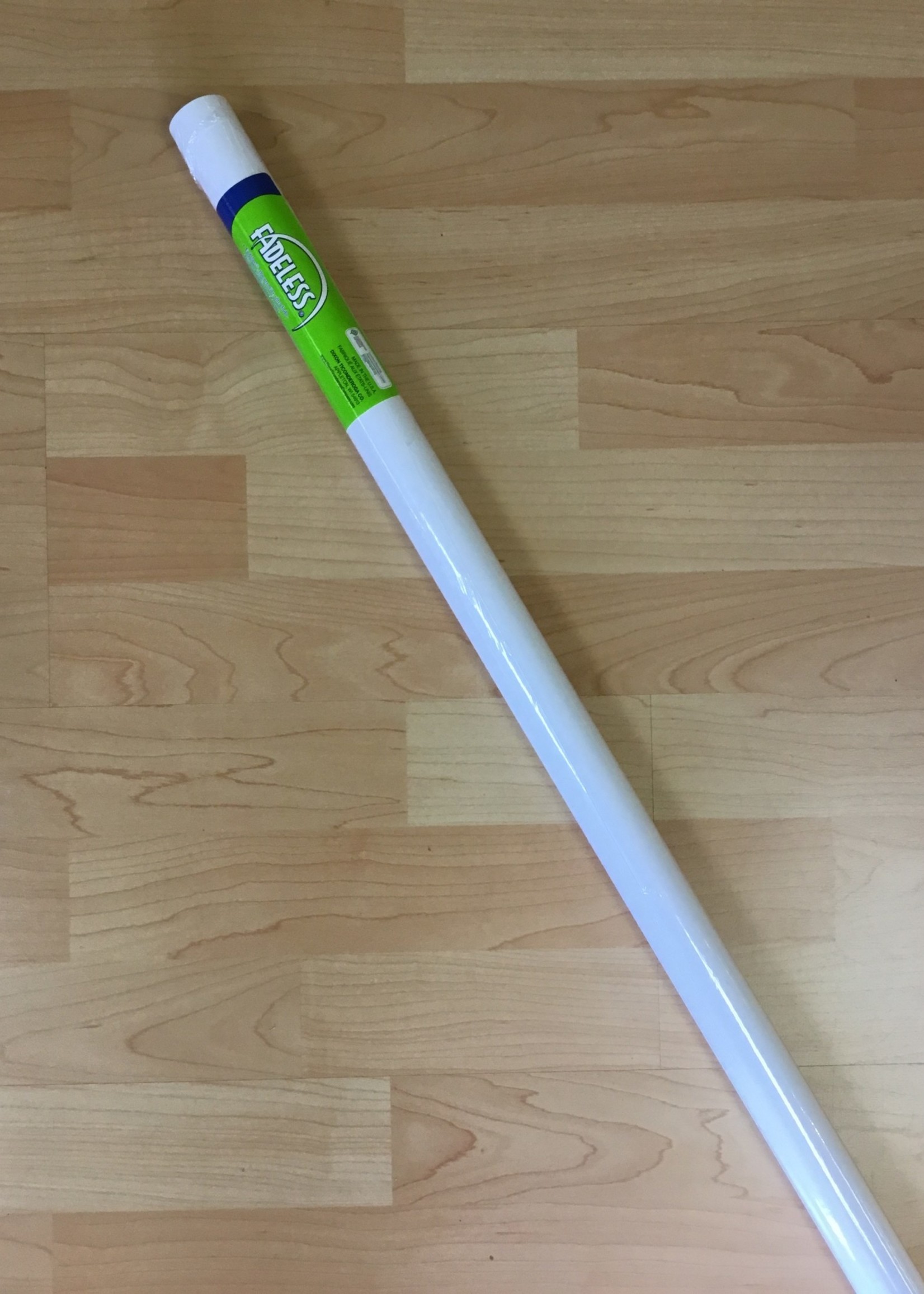 White Fadeless Bulletin Board Paper 4' x 12'
