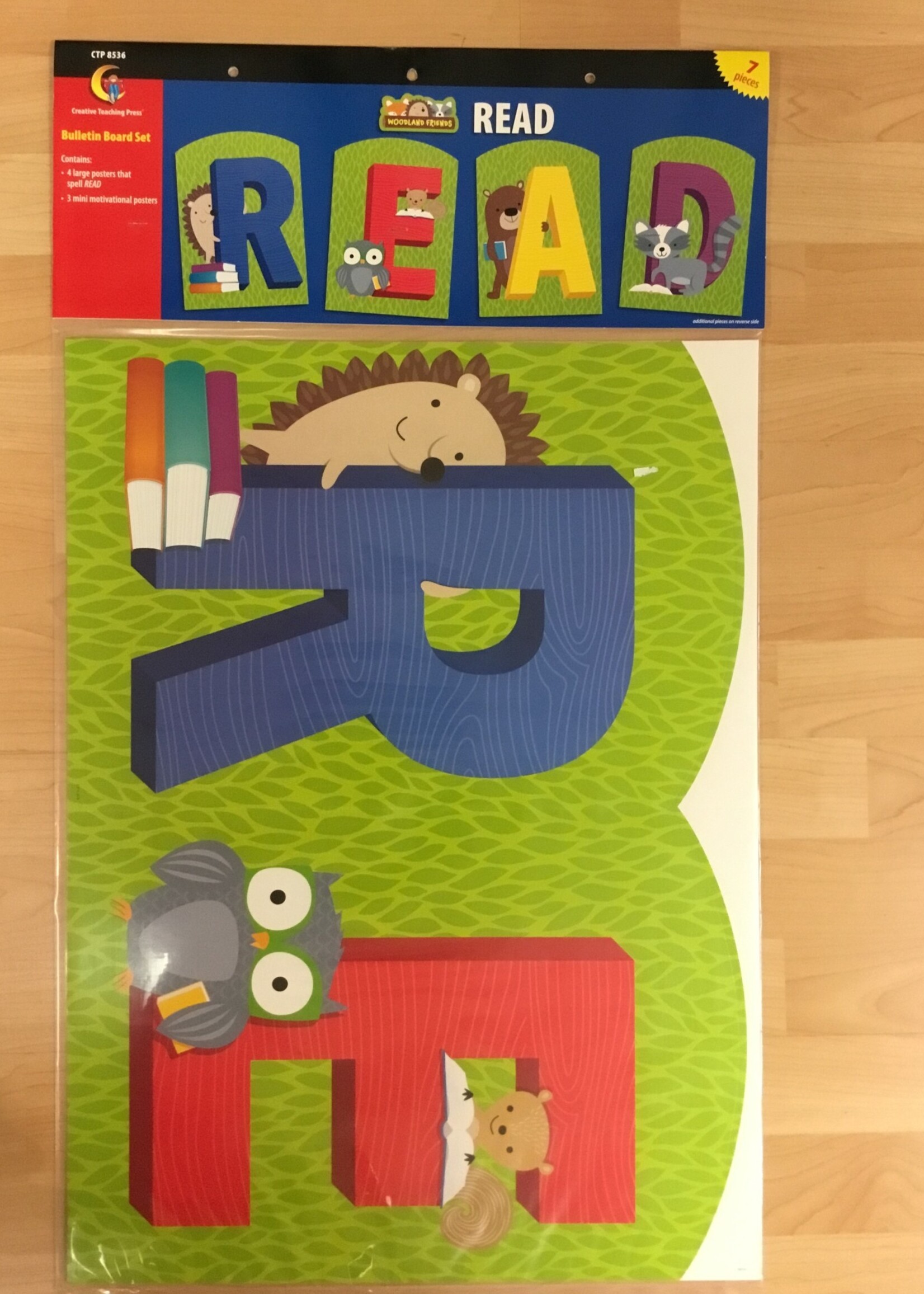 Woodland Friends READ Bulletin Board Set