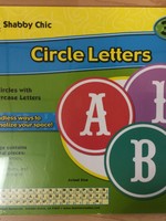 Shabby Chic 3 1/2" Circle Letters 216pc