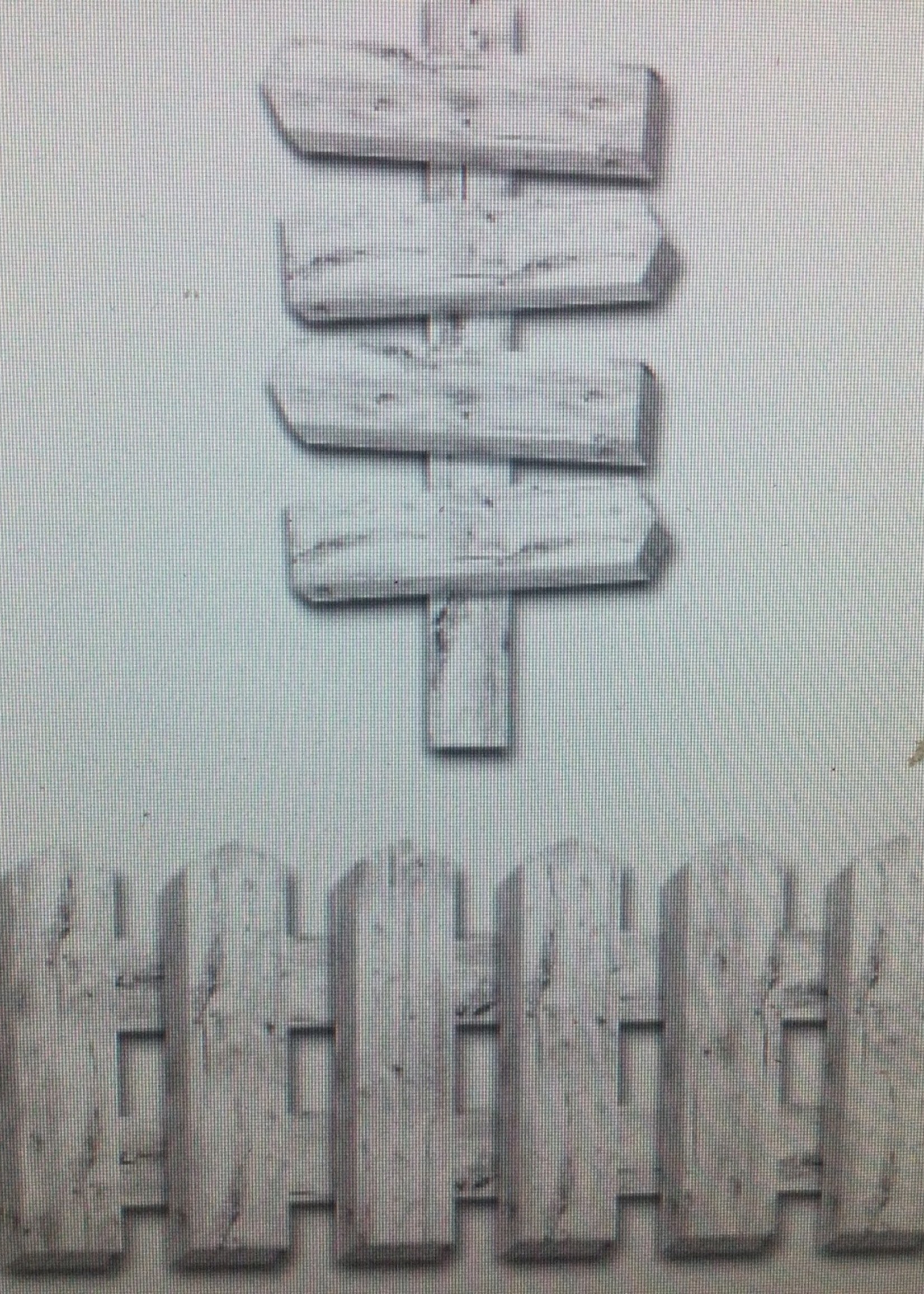 Pop It! Picket Fence Big Border 7 3/4'