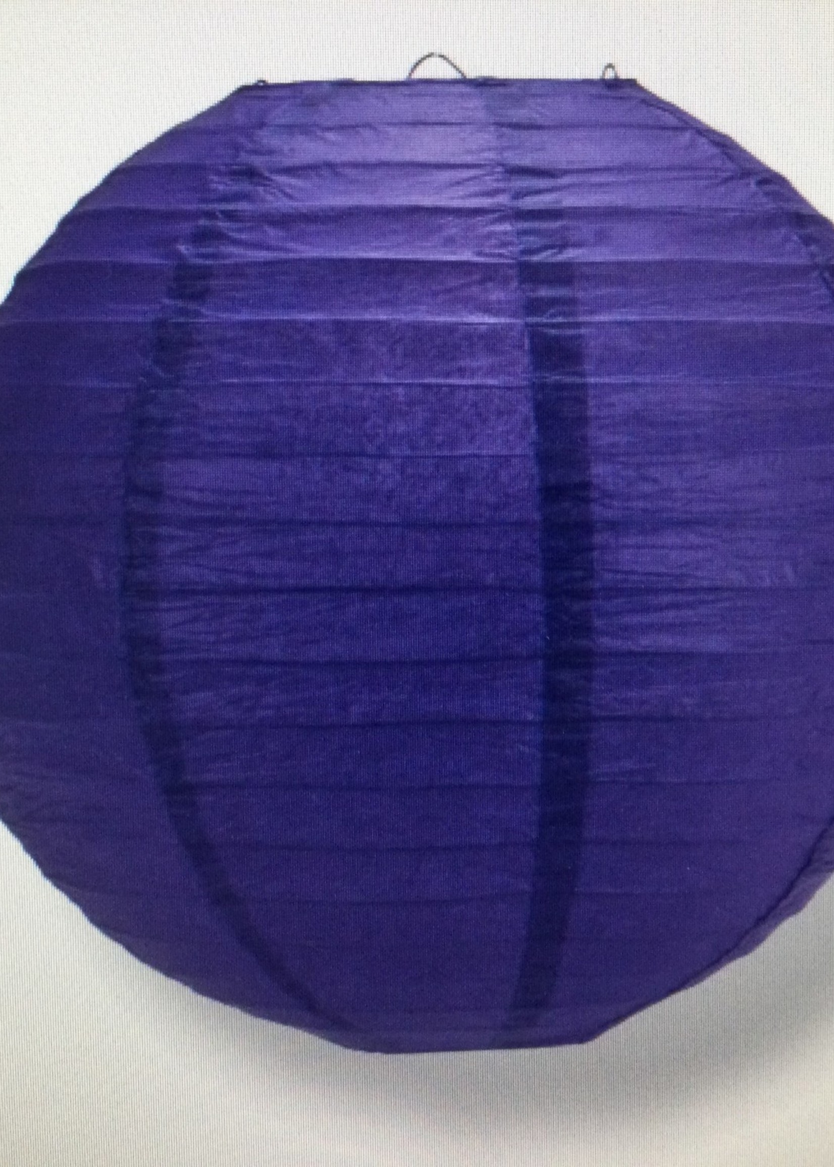 10" Plum Purple Hanging Lantern