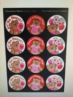 Friendship Bears Valentines Stickers 48pc