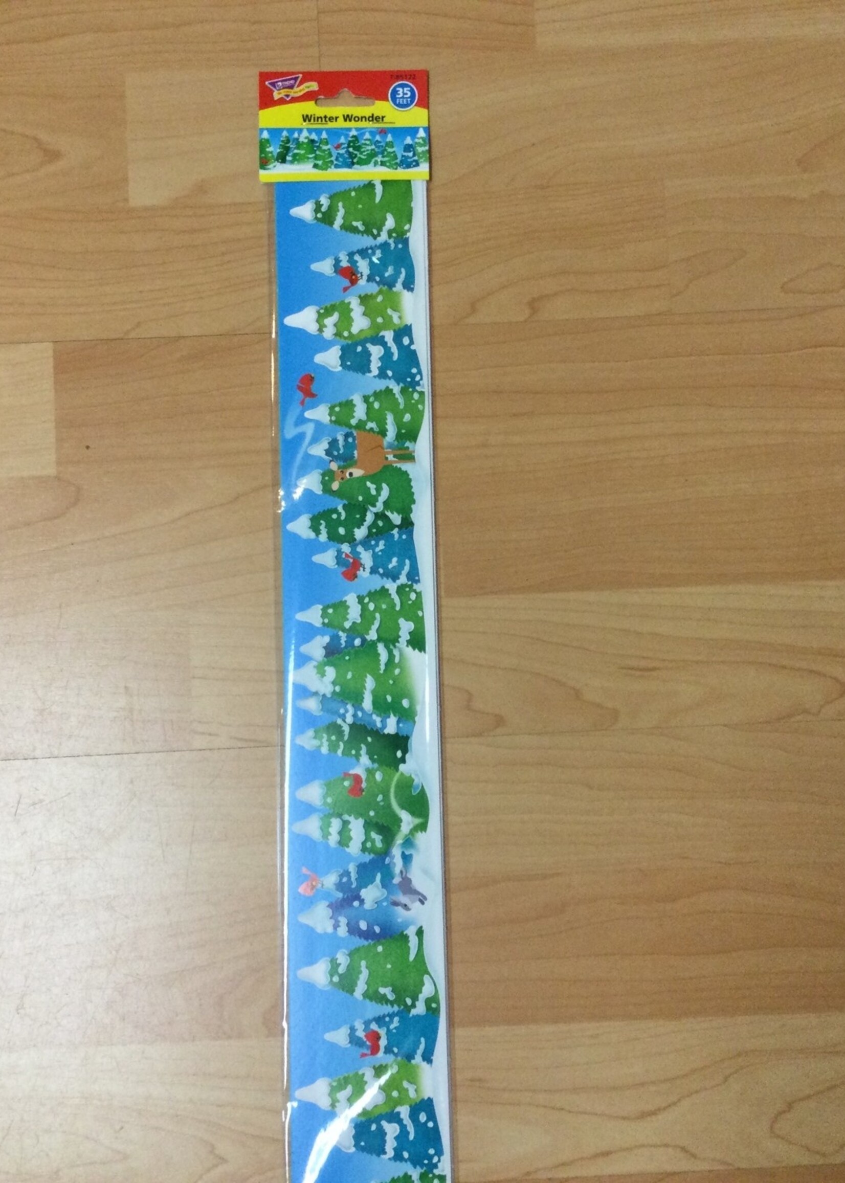 Winter Wonder Straight Border 39'