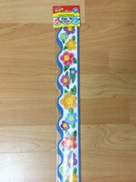 Crayon Flowers Border 39'