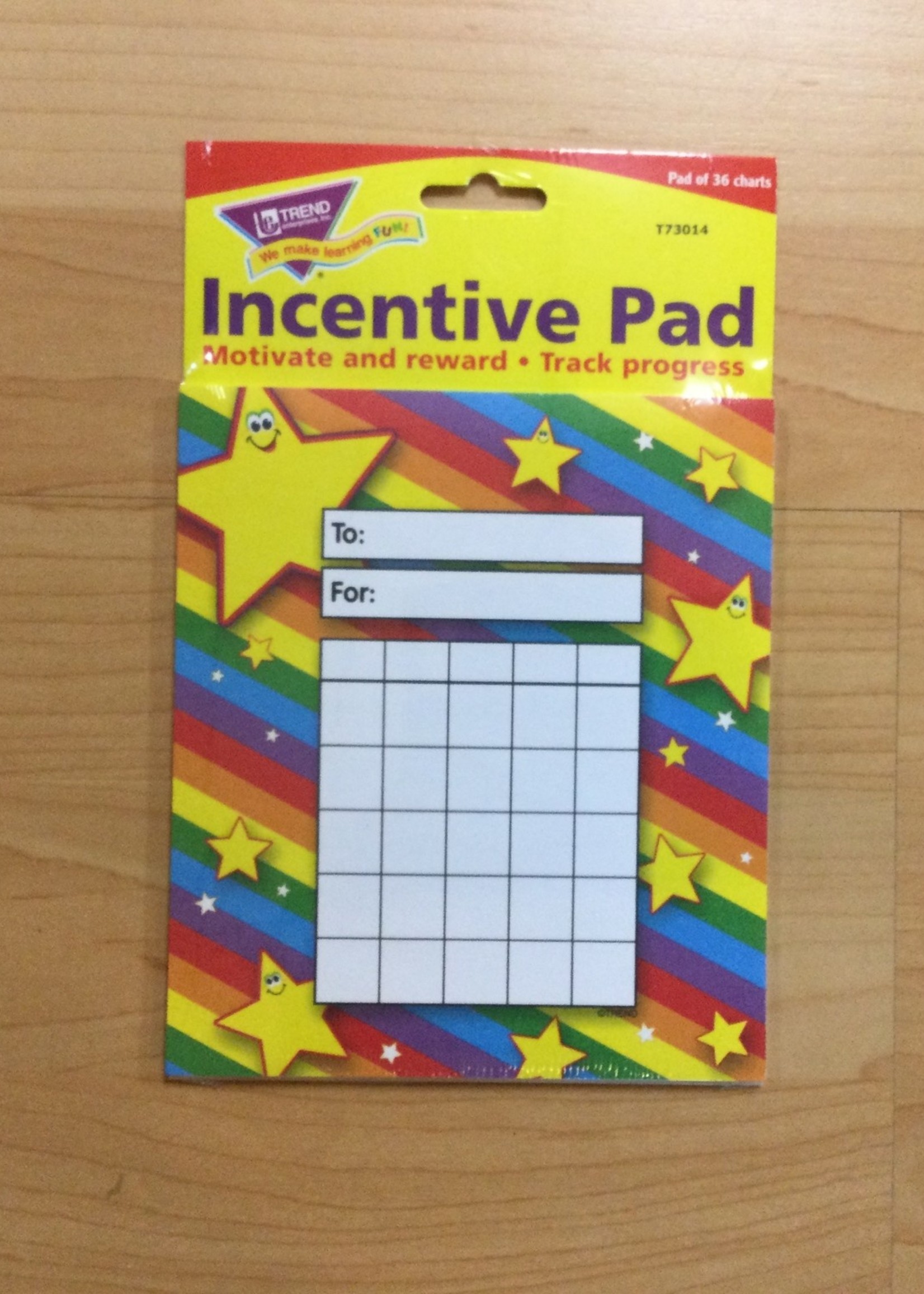 Stars Mini Incentive Charts 36pc
