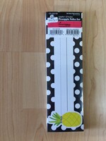 Schoolgirl Style Simply Stylish Pineapple Polka Dot Nameplates