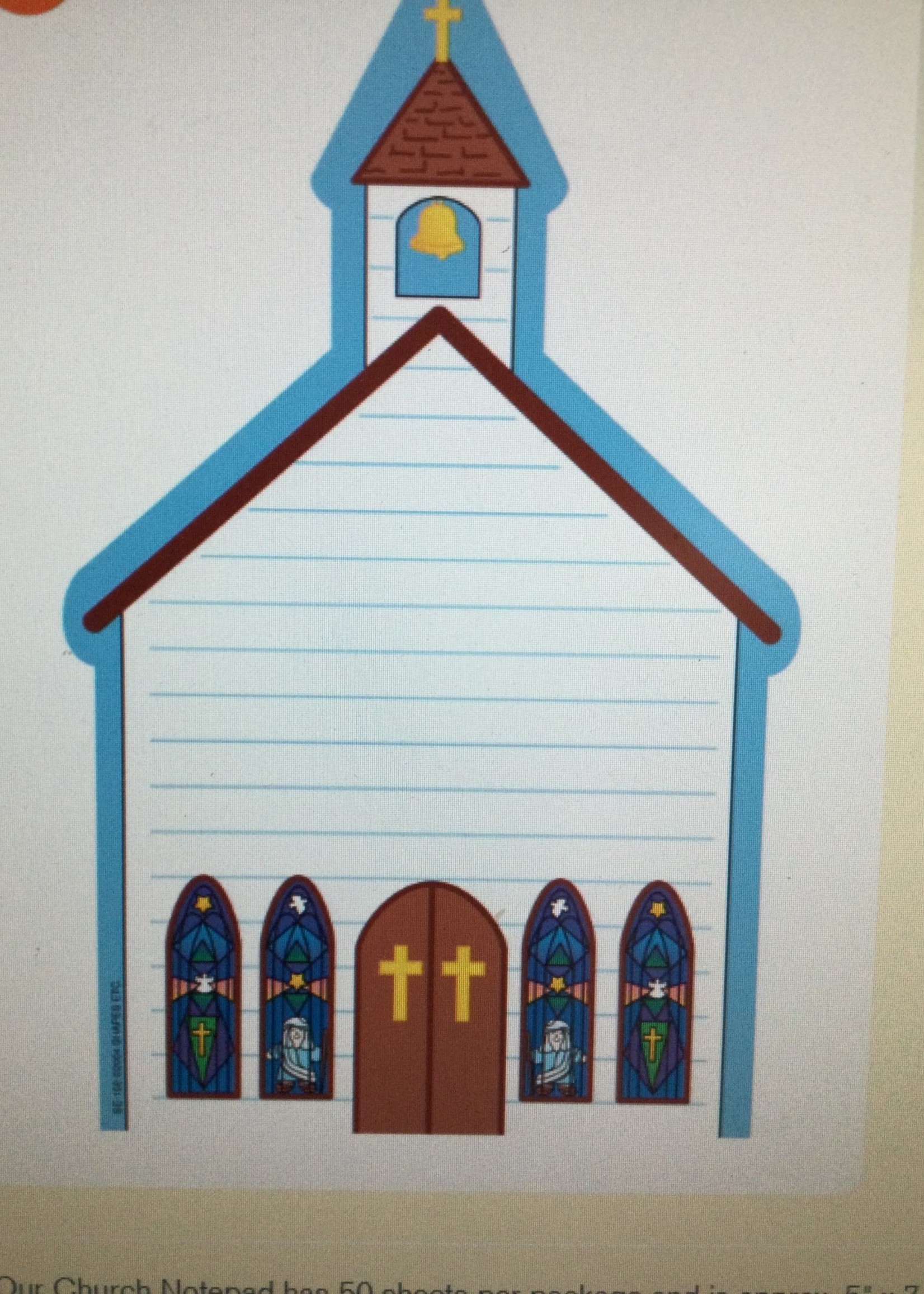 Church Notepad 50 sheets