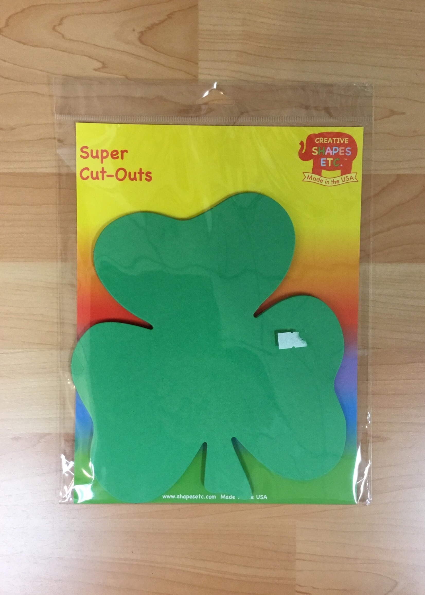 XL Shamrock Cutouts 15pc