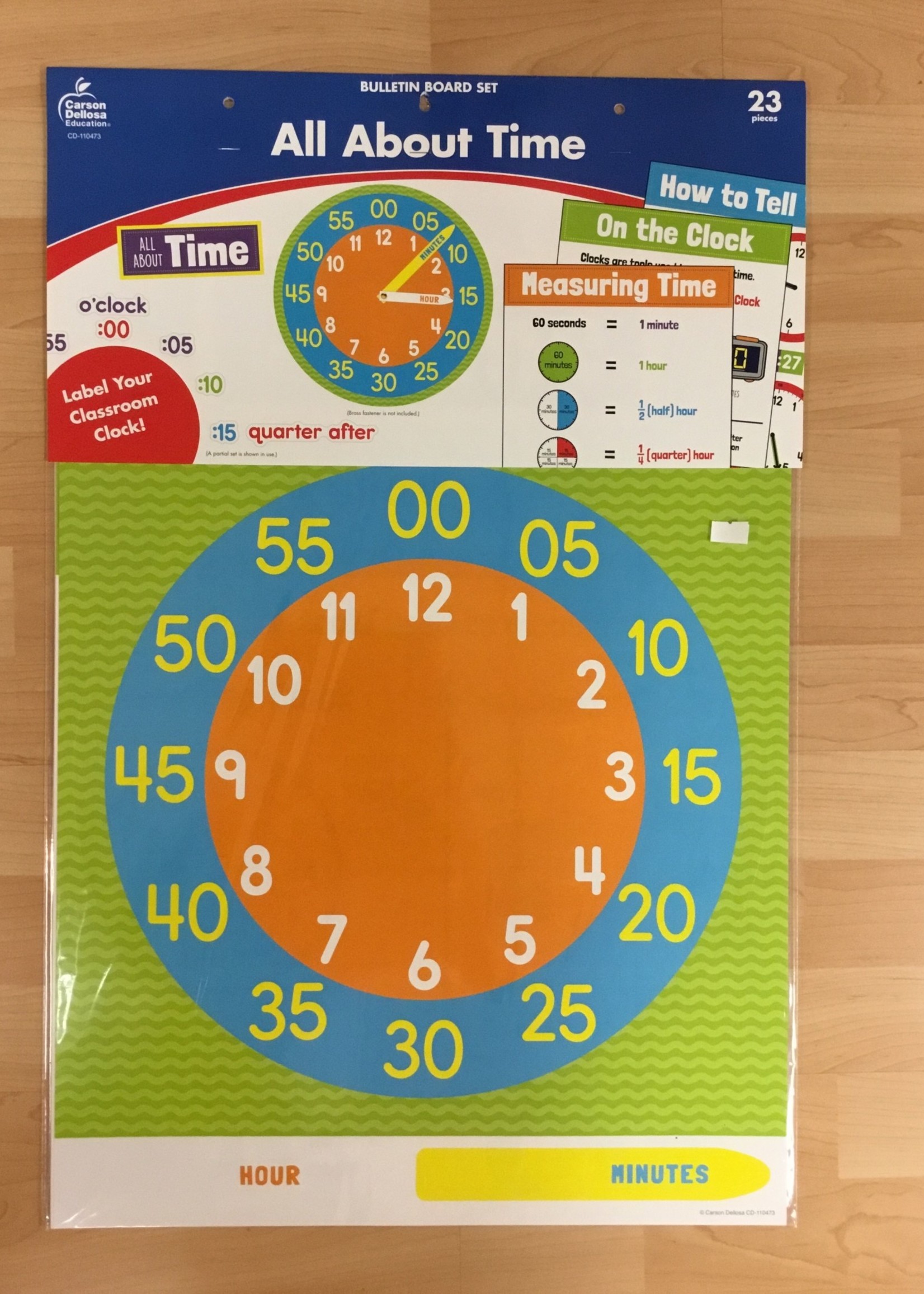 All About Time Bulletin Board