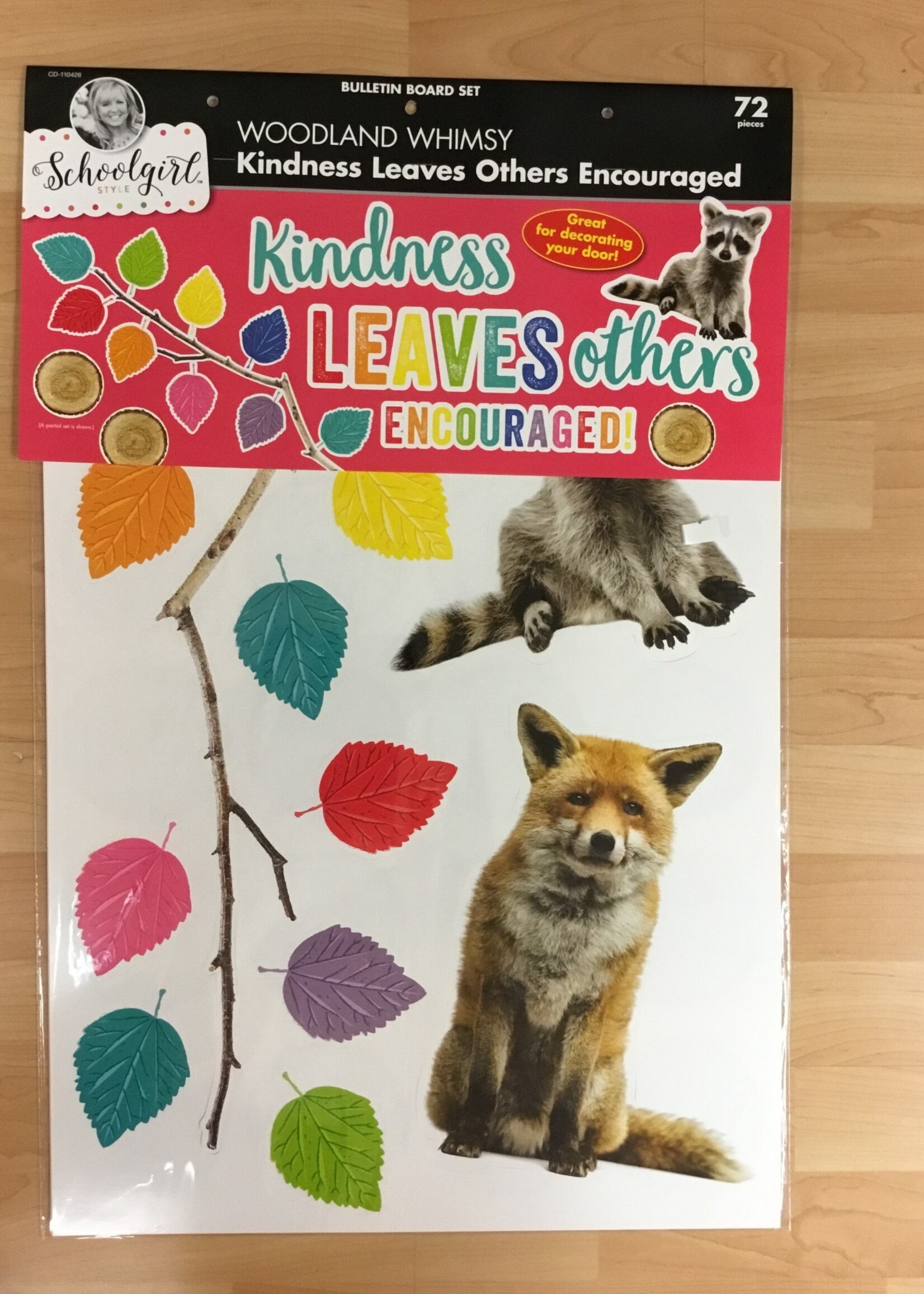 Schoolgirl Style Woodland Whimsy Kindness Bulletin Board
